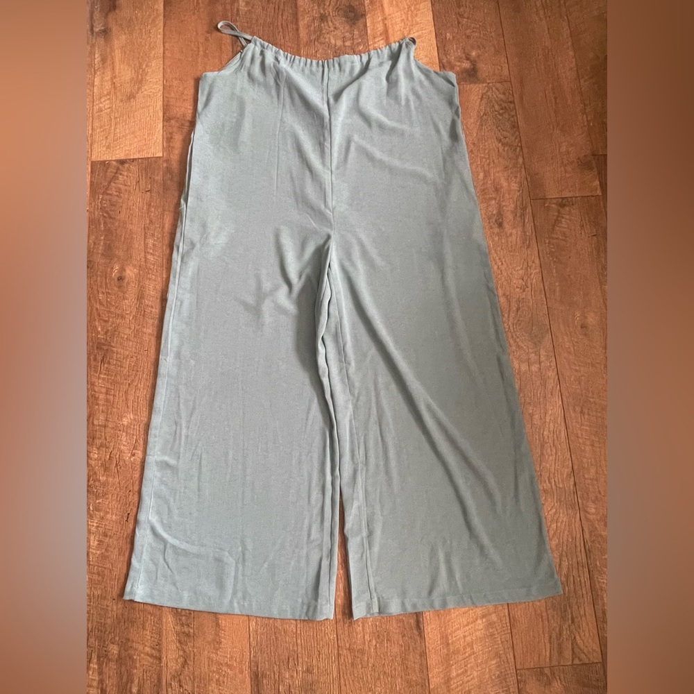 Huaqiao Women’s Loose Jumpsuit With Adjustable Straps And Pockets Size XL - Picture 3 of 8